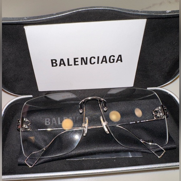 Balenciaga Accessories New Season Balenciaga Eyewear Bb Rimless